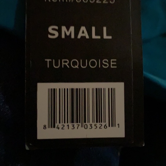 Central Park West button up shirt choice in size teal - Picture 4 of 5